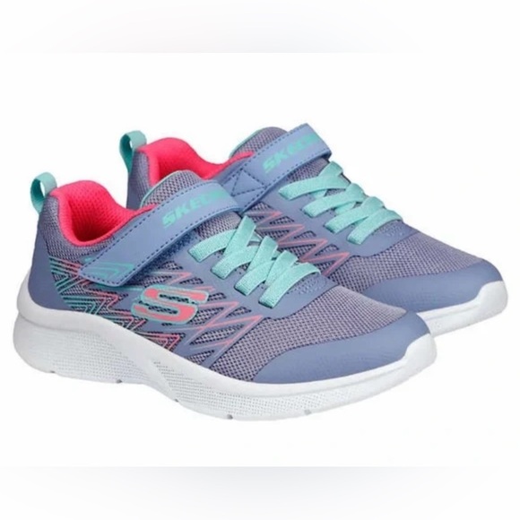 Skechers Other - Skechers Kids' Lavender and Aqua Sneakers